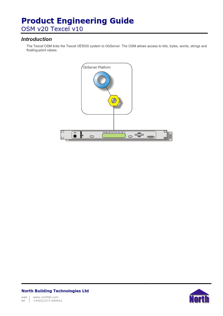 Preview thumbnail of page 1 of the Texcel Engineering Guide PDF document.